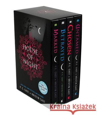 House of Night Set: Marked, Betrayed, Chosen, Untamed [With Poster]