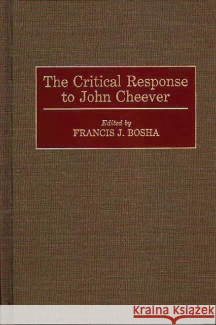 The Critical Response to John Cheever