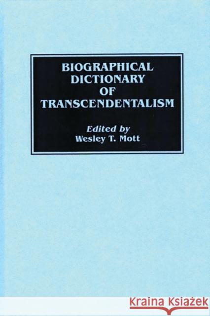 Biographical Dictionary of Transcendentalism