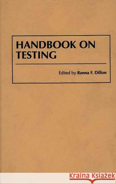 Handbook on Testing