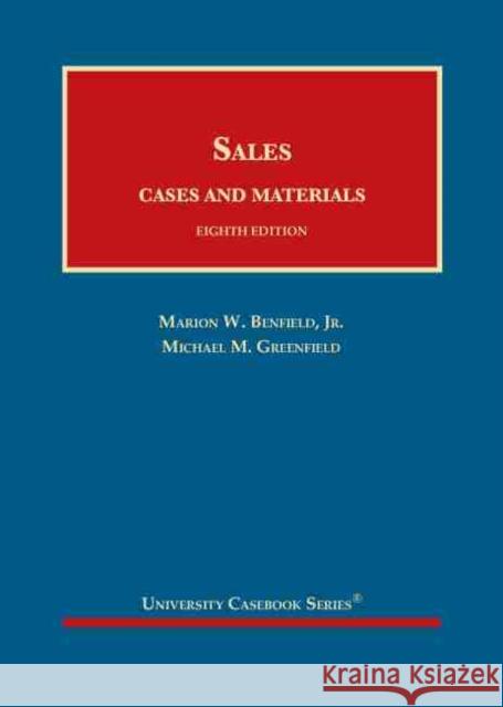 Cases and Materials on Sales