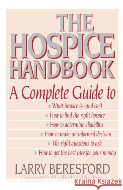 Hospice Handbook 1993