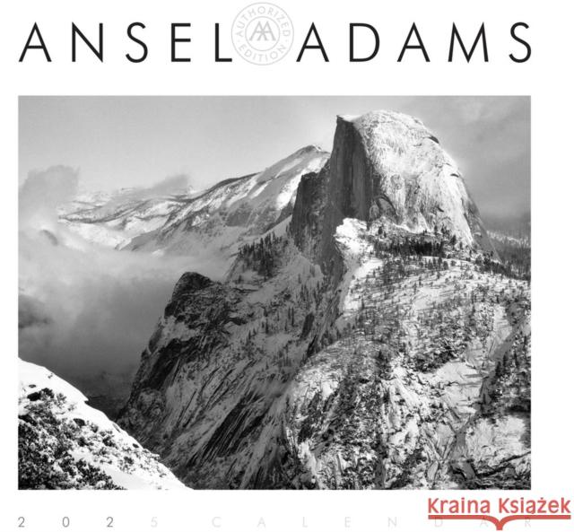 Ansel Adams 2025 Wall Calendar: Authorized Edition: 13-Month Nature Photography Collection (Monthly Calendar)