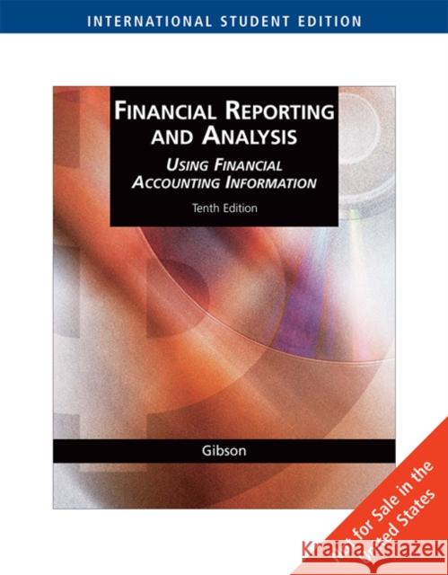 FINANCIAL REPORTING AND ANALYSIS