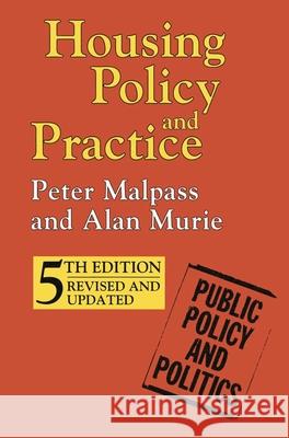 Housing Policy and Practice