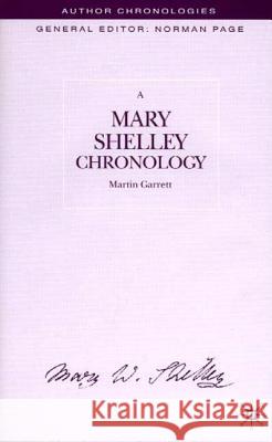 A Mary Shelley Chronology