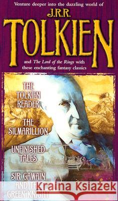 Tolkien Fantasy Tales Box Set (The Tolkien Reader, The Silmarillion, Unfinished Tales, Sir Gawain and the Green Knight): Essays, Epics, and Translations from the Creator of Middle-earth