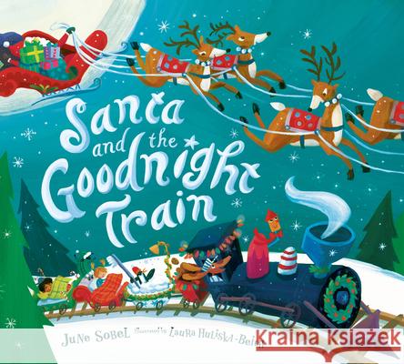 Santa and the Goodnight Train: A Christmas Holiday Book for Kids