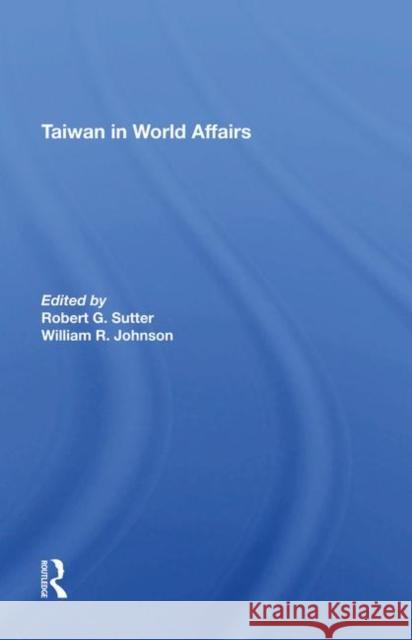 Taiwan in World Affairs