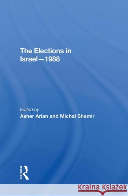 The Elections in Israel1988