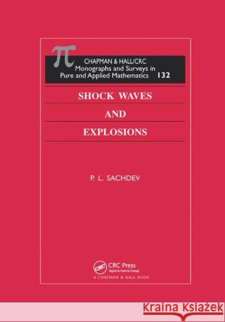 Shock Waves & Explosions