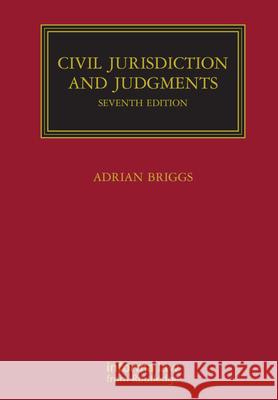 Civil Jurisdiction and Judgments