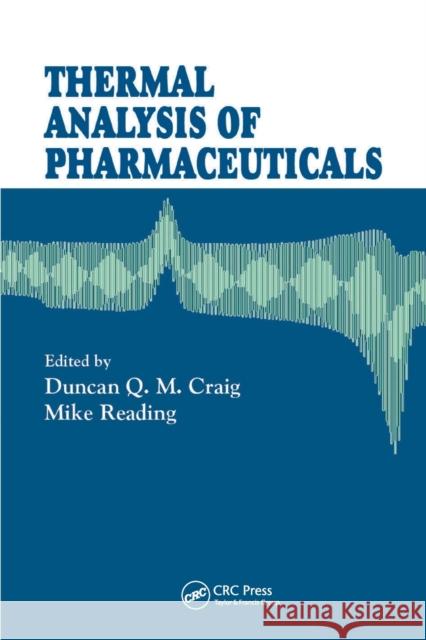 Thermal Analysis of Pharmaceuticals