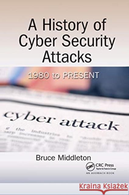 A History of Cyber Security Attacks: 1980 to Present