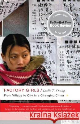 Factory Girls: From Village to City in a Changing China