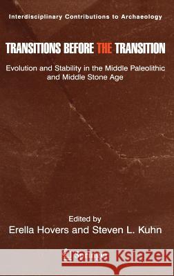 Transitions Before the Transition: Evolution and Stability in the Middle Paleolithic and Middle Stone Age