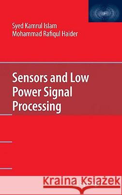 Sensors and Low Power Signal Processing