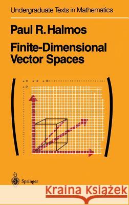 Finite-Dimensional Vector Spaces