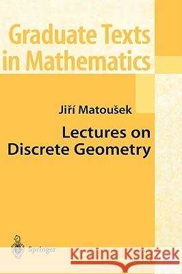 Lectures on Discrete Geometry