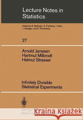 Infinitely Divisible Statistical Experiments