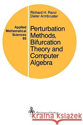 Perturbation Methods, Bifurcation Theory and Computer Algebra