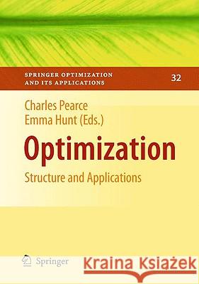 Optimization: Structure and Applications