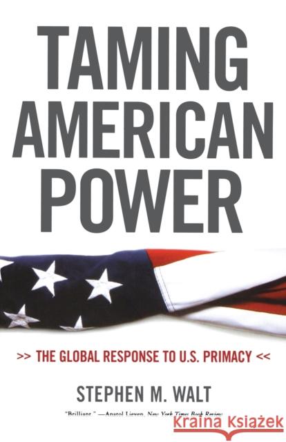 Taming American Power: The Global Response to U.S. Primacy