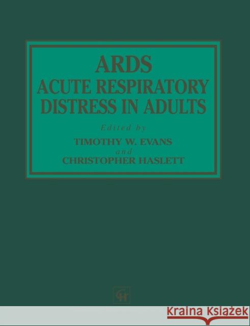 ARDS Acute Respiratory Distress in Adults