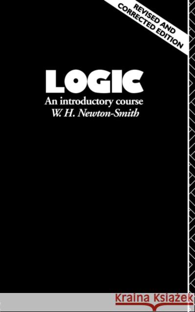 Logic: An Introductory Course