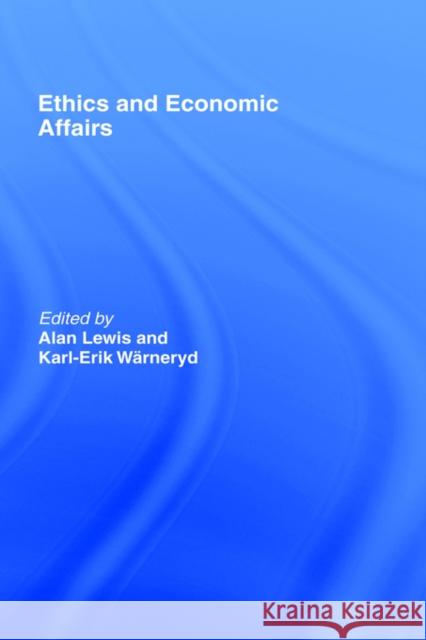 Ethics and Economic Affairs