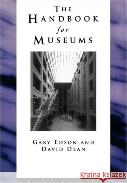 Handbook for Museums