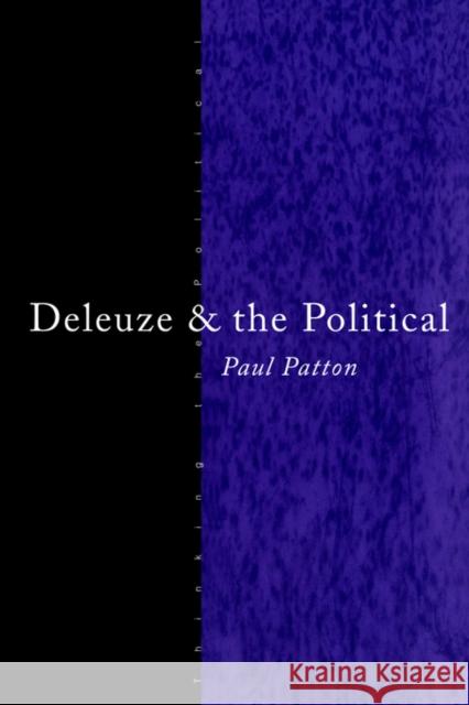 Deleuze and the Political