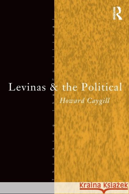 Levinas and the Political