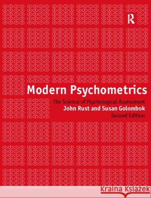 Modern Psychometrics