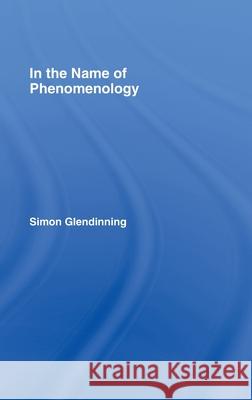 In the Name of Phenomenology