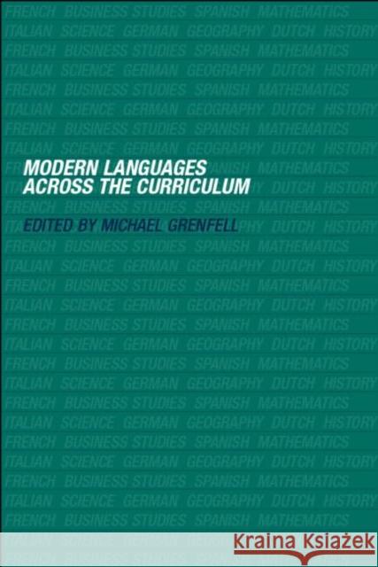 Modern Languages Across the Curriculum