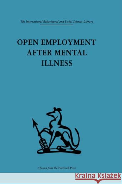 Open Employment after Mental Illness