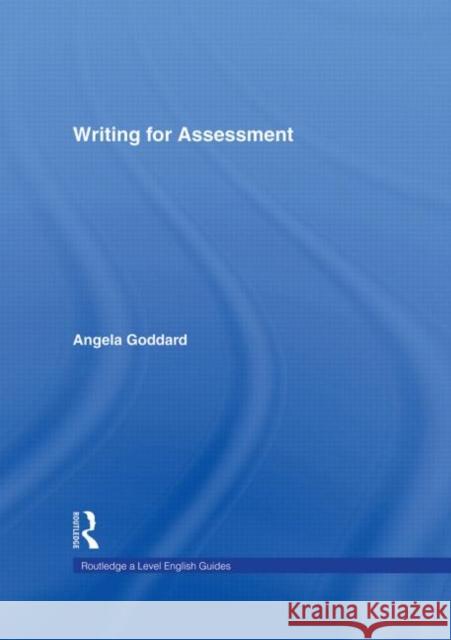 Writing for Assessment