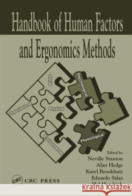 Handbook of Human Factors and Ergonomics Methods