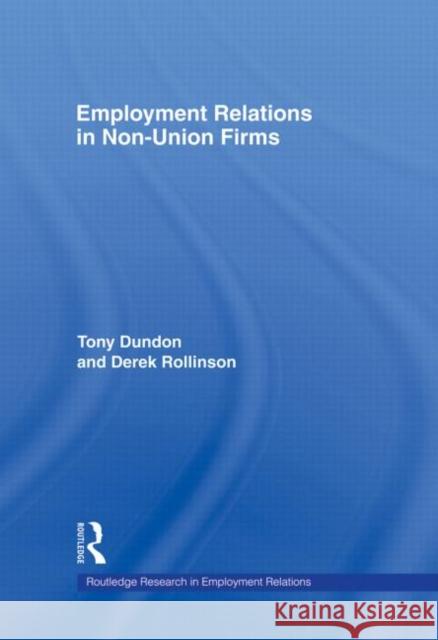 Employment Relations in Non-Union Firms