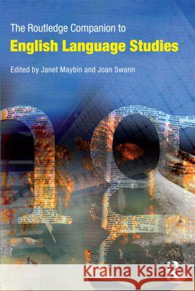 The Routledge Companion to English Language Studies