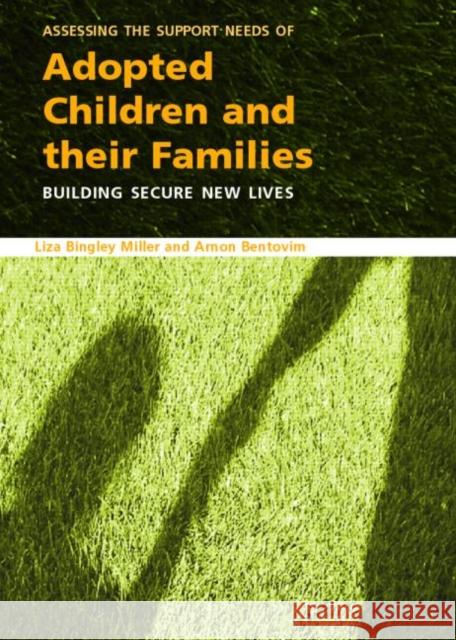 Assessing the Support Needs of Adopted Children and Their Families: Building Secure New Lives