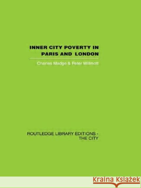 Inner City Poverty in Paris and London