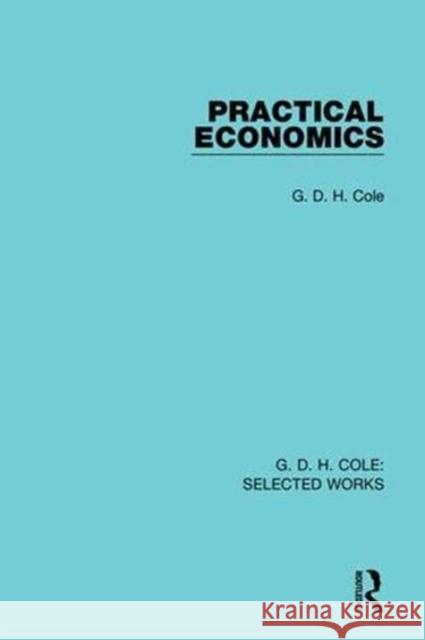 G. D. H. Cole: Selected Works