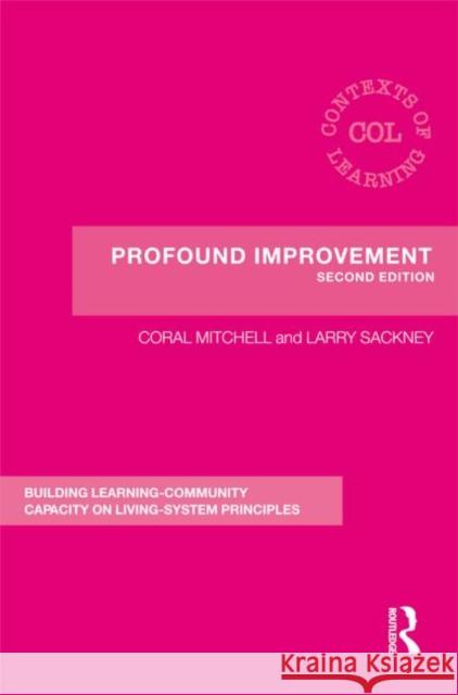Profound Improvement: Building Capacity for a Learning Community