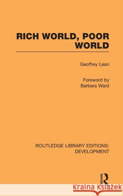 Rich World, Poor World