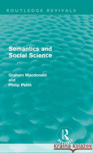 Semantics and Social Science