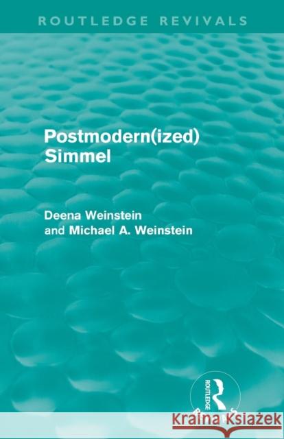 Postmodernized Simmel