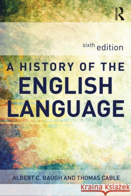 A History of the English Language