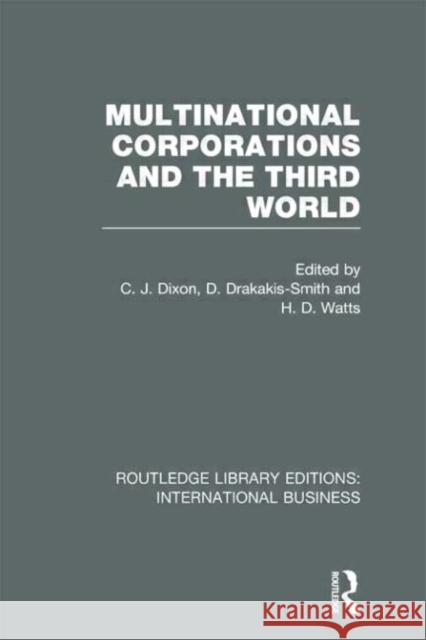 Multinational Corporations and the Third World